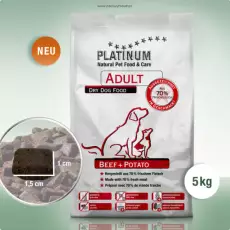 Platinum Adult Beef Wołowina 30kg+1kg Gratis