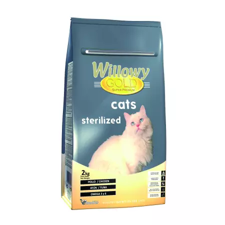Willowy Gold Cats Sterilised 10kg