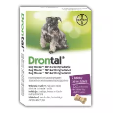Drontal Dog  flavour 1 tabletka-10kg